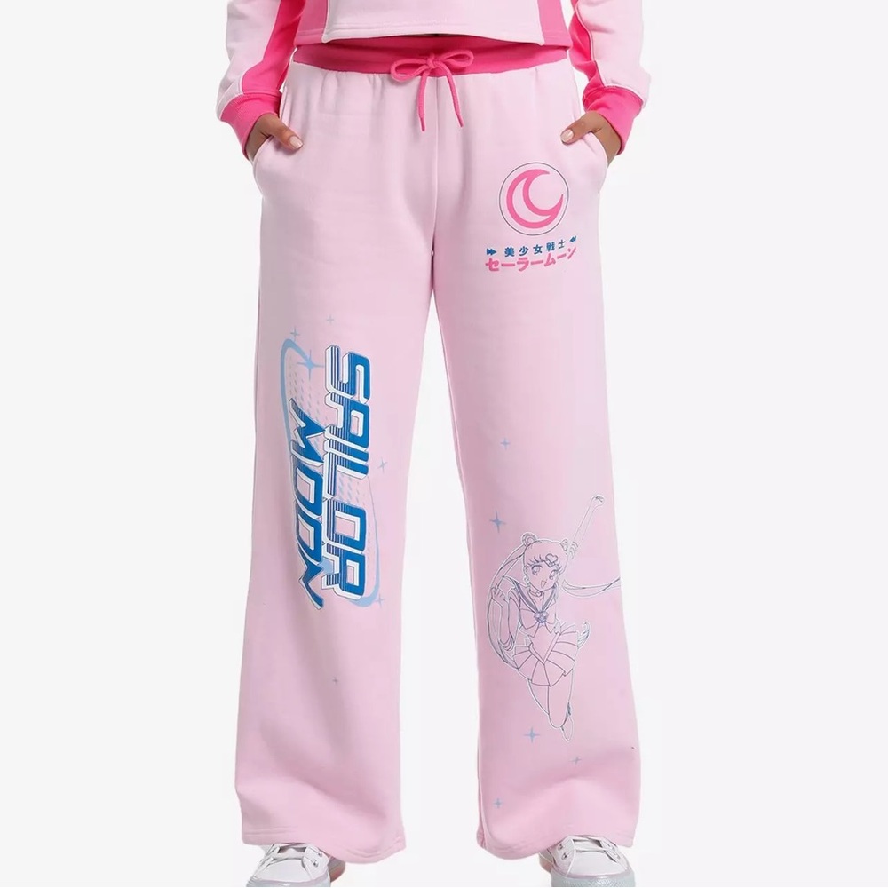 Pretty Guardian Sailor Moon Wide Leg‎ Lounge Pants Hot Topic